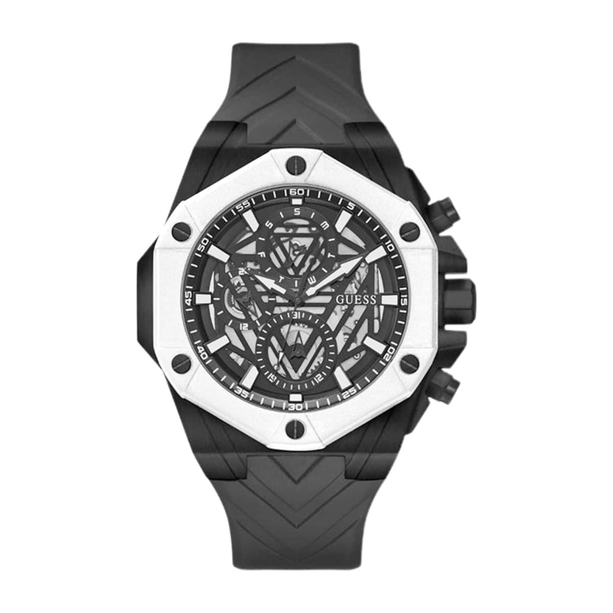MONTRE GUESS FORMULA HOMME CHRONO SILICONE